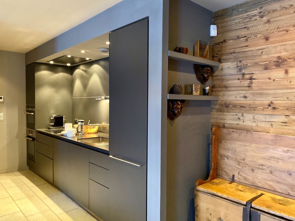 Cuisine équipée ouverte